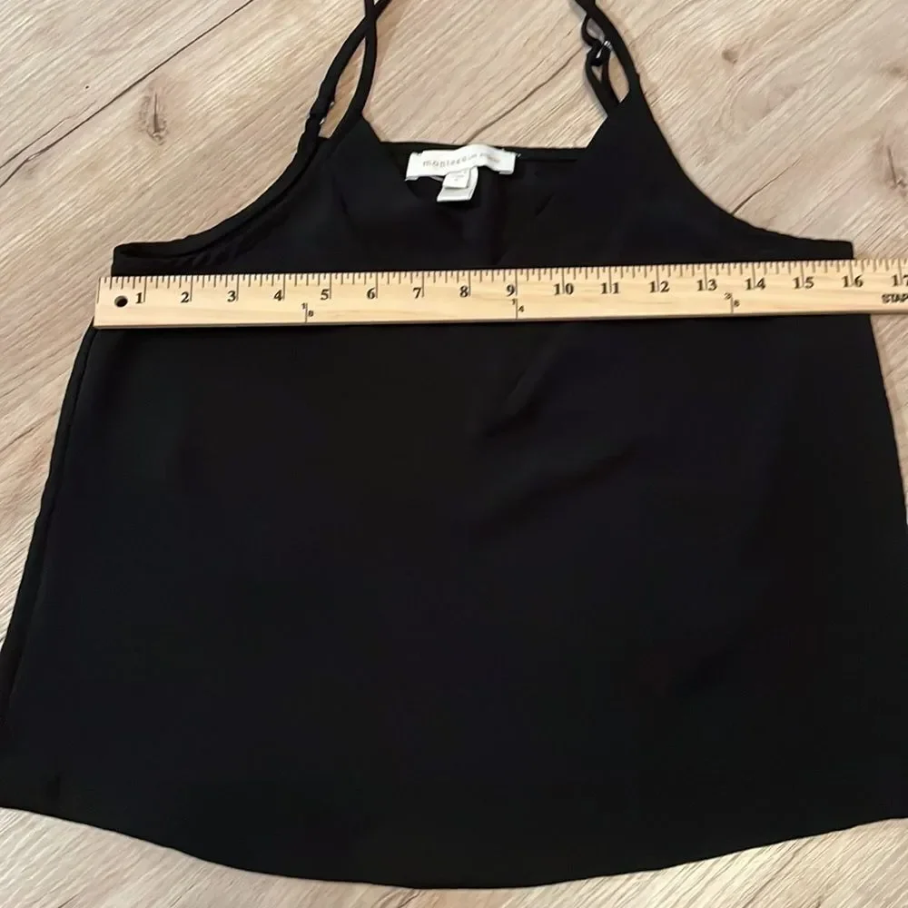 Monteau Los Angeles, women’s black camisole. Size S. NWT - Picture 4 of 5